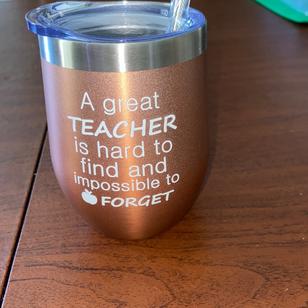 Teacher Metal Tumbler